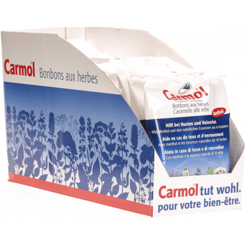 Carmol Kräuterbonbons 12x 75g