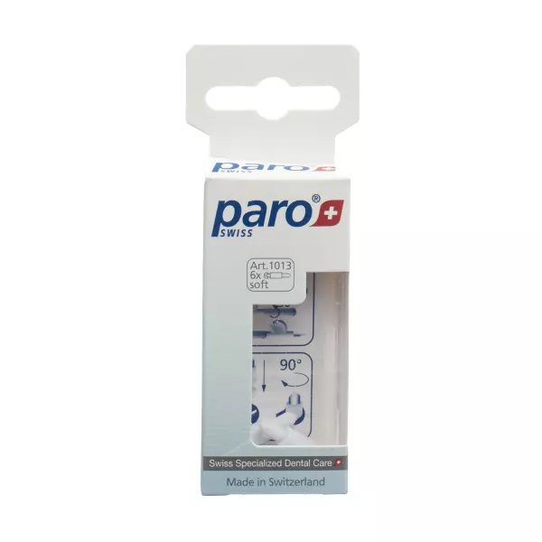 PARO Interspace pennello F bianco morbido ricarica 6 pezzi