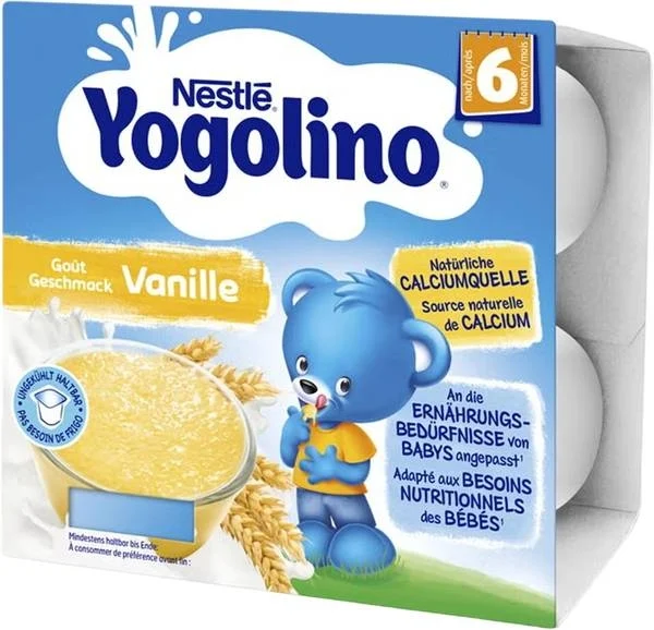 Nestlé Yogolino Vaniglia 6M 4 x 100 g