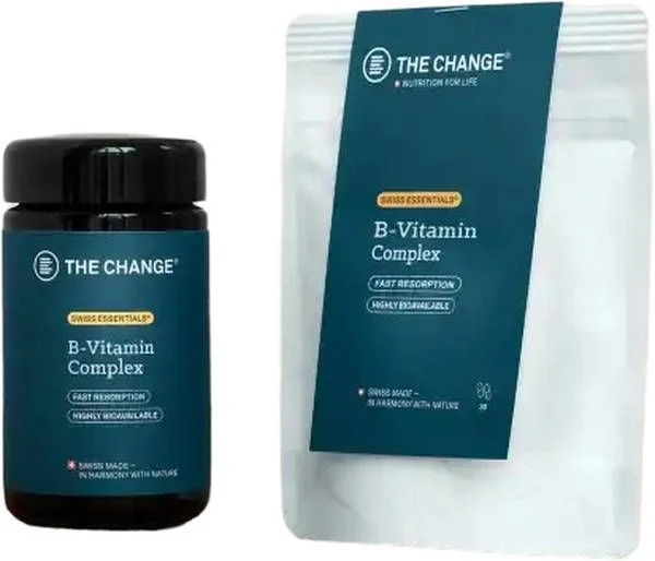 BE THE CHANGE Complesso B-Vit capsule di ricarica 30 pezzi