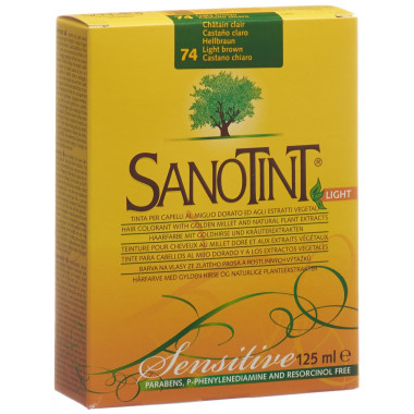 Sanotint Sensitive Light colore per capelli 74 marrone chiaro