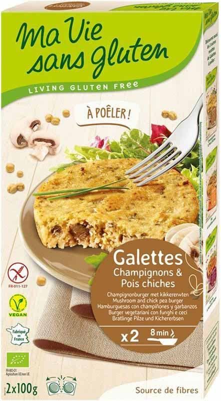 MA VIE S GLUT Polpette di funghi e ceci 2 x 100g