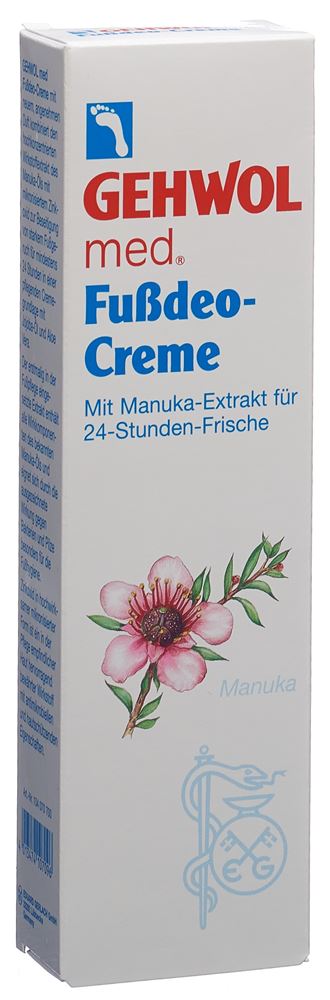 GEHWOL med Fussdeo-Creme Tb 125ml