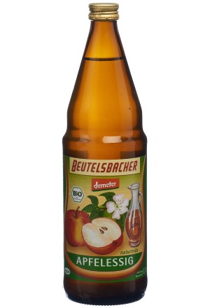 BEUTELSBACHER Aceto di sidro di mele naturalmente torbido bottiglia 750ml