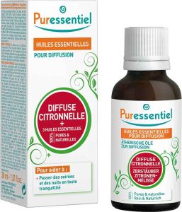 Puressentiel Diffus oli essenziali di citronella per diffusione 30ml