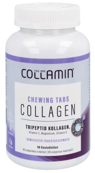 COLLAMIN Tripeptide Collag Kautabl 2,5 g 90 pezzi