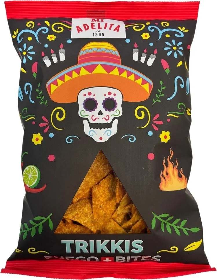 MIADELITA Tortilla Chips Trikkis Fuego Bites 90g