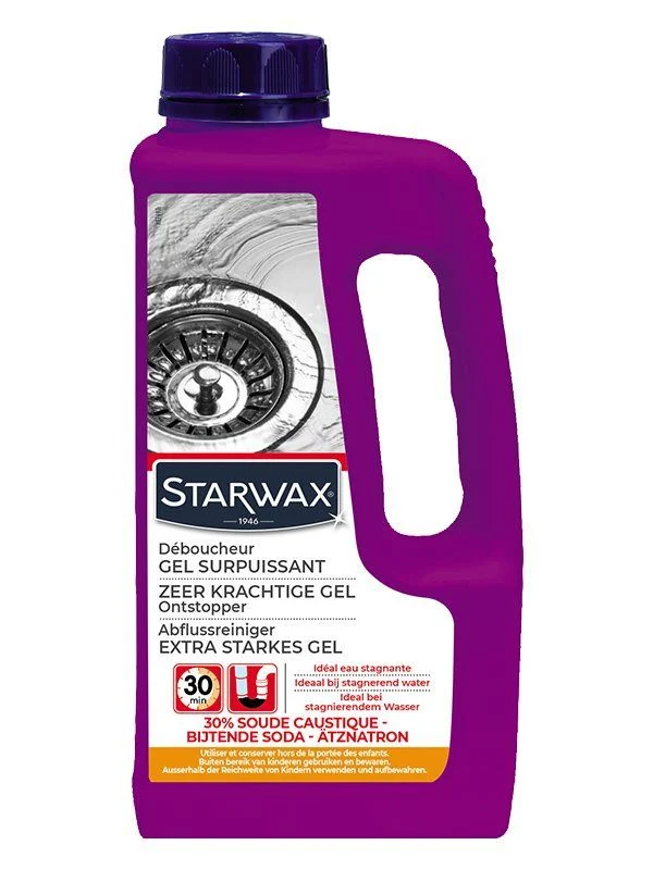 Starwax Gel Abflussreiniger Rohrleitungen Fl 1lt