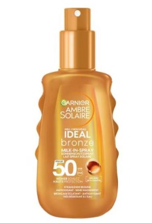 AMBRE SOLAIRE Ideal Bronze Latte-Spr SPF50 150ml