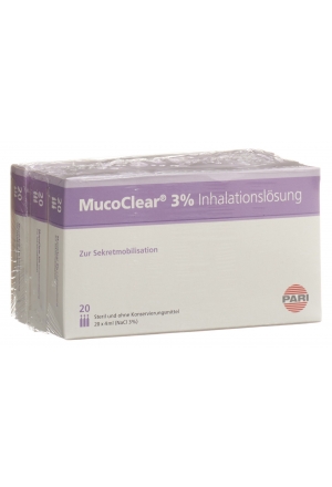 PARI MucoClear 3 % NaCl Inhalationslösung 60 Amp 4ml