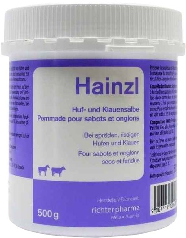 Unguento per zoccoli e artigli HAINZL 500g