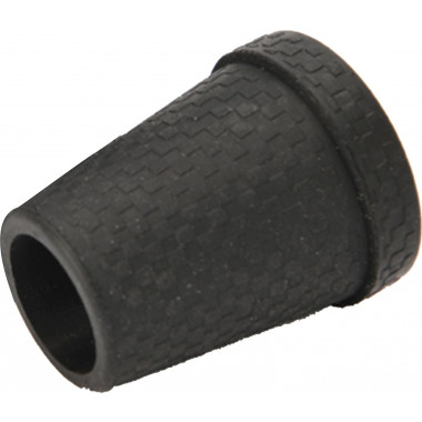 Capsula Ossenberg con inserto in acciaio per pali in carbonio 16mm nero
