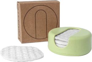 LastRound Tamponi di cotone riutilizzabili verdi