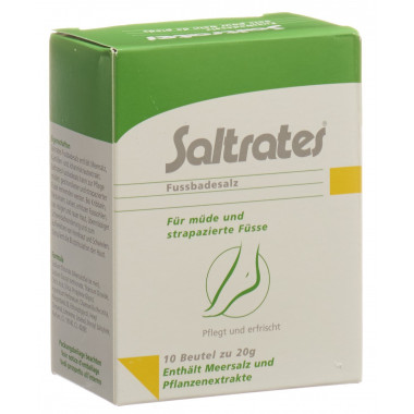 Sali da pediluvio Saltrates 10 Btl 20g
