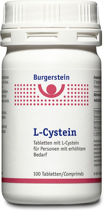 BURGERSTEIN L-Cisteina Compresse 100 pezzi