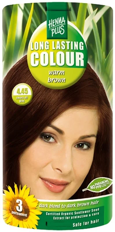 HENNA Plus Colore a lunga durata Marrone caldo 4,45