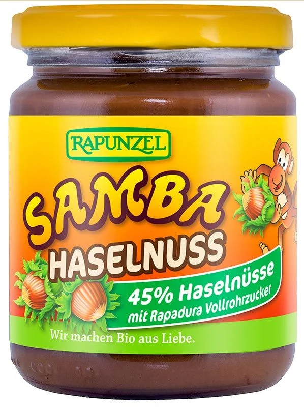 Rapunzel Samba Crema spalmabile alla nocciola 250g