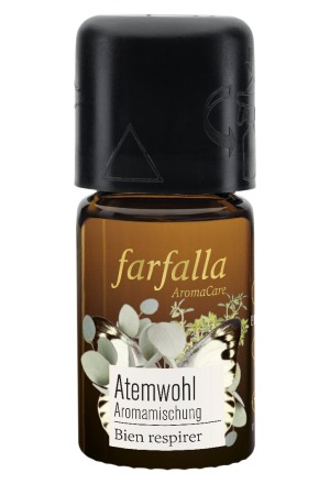 farfalla Aromamischung bleib gesund Sandelholz Atemwohl 5ml