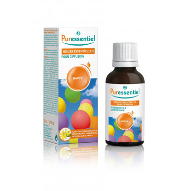 Miscela di fragranze Puressentiel Oli essenziali felici per diffusione 30ml