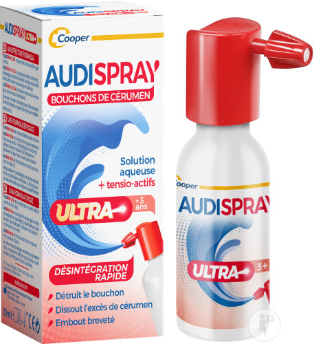 AUDISPRAY Ultra tappi per le orecchie 20ml