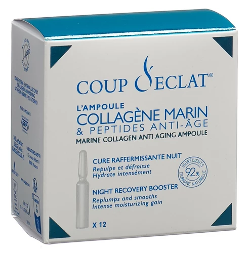 COUP D ECLAT La fiala di collagene marino 12 x 1ml