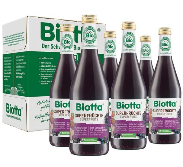 BIOTTA Superfruit Bio 6 fl 5 dl