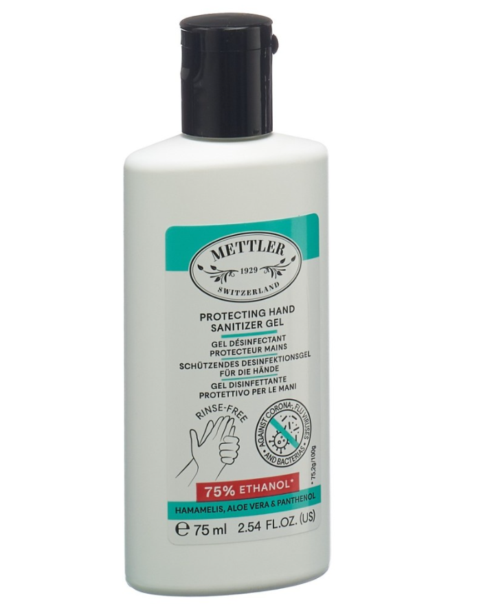 METTLER 1929 Schütz Gel disinfettante mani 75ml
