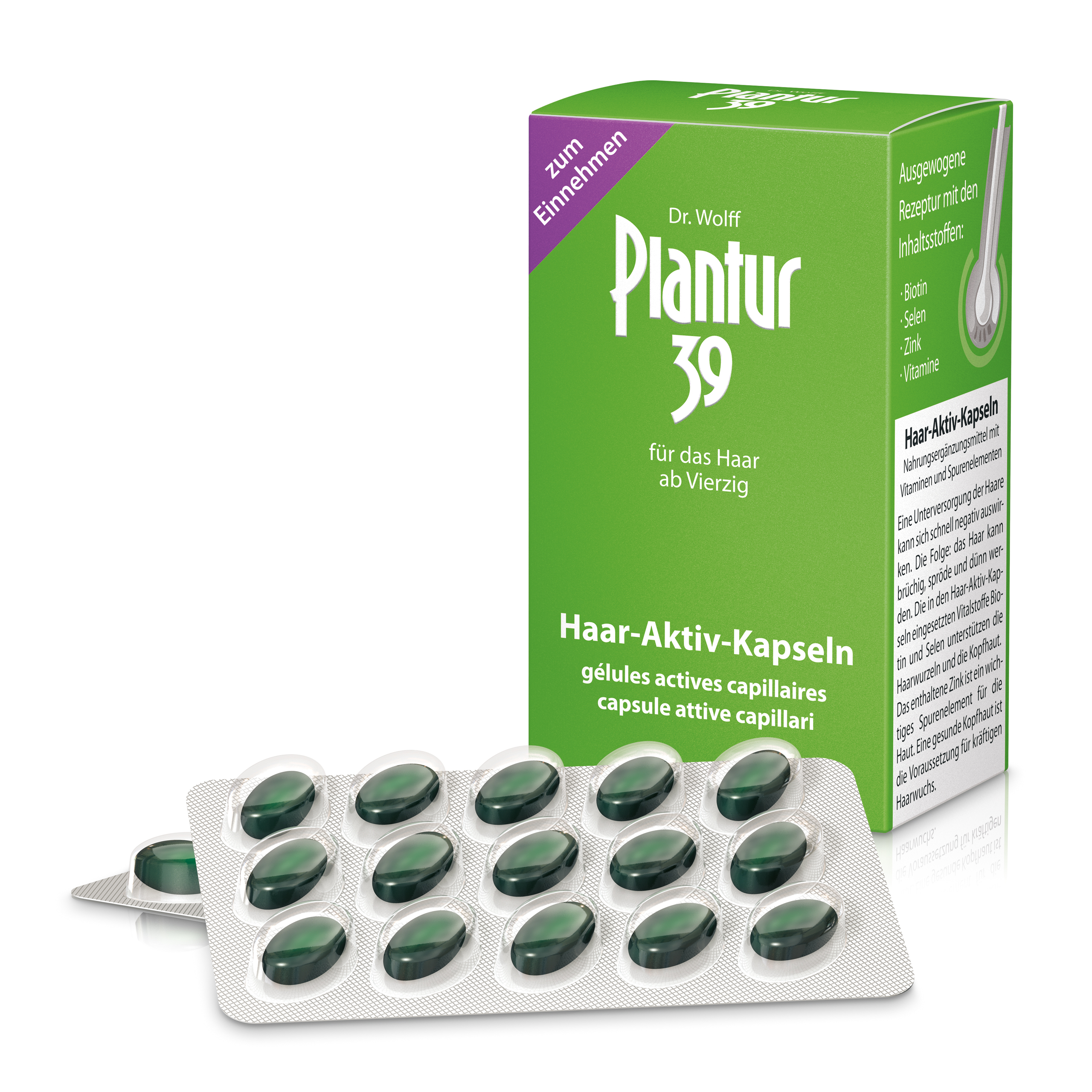 PLANTUR 39 Capelli Attivi 60 Capsule